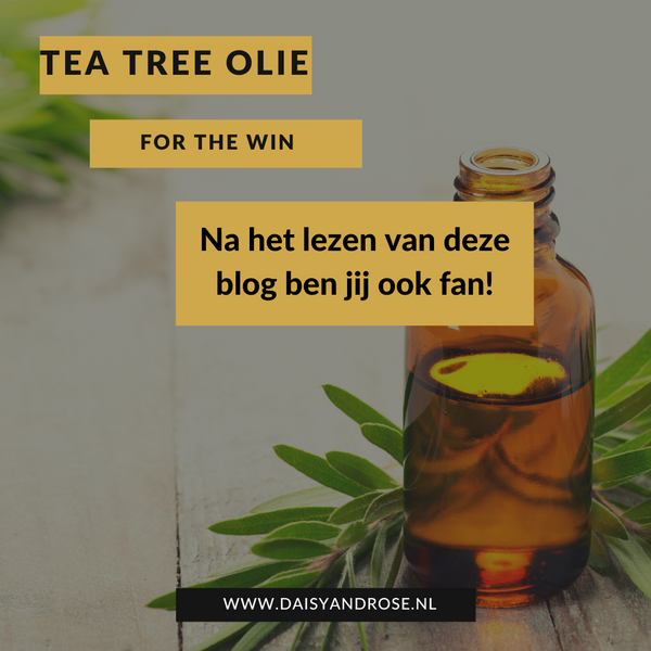 Tea Tree olie for the win!